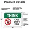 Signmission Safety Culture Sign, 18 in Width, Vinyl Decal, Rectangle OS-2PACK-TS-D-1218-L-11796 - alternate 2